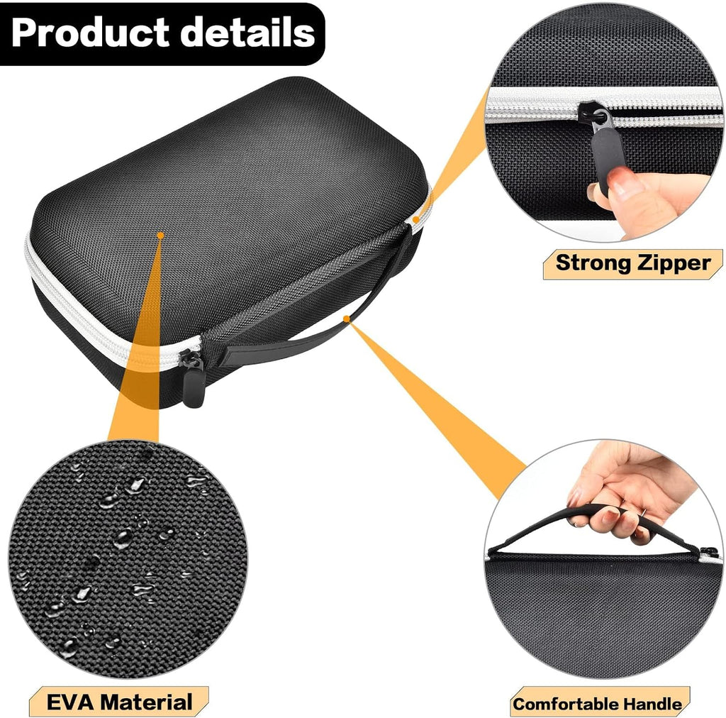 Case Compatible with Novah for Ufree for KIKIDO for GLAKER for FADEKING for GSKY for Romanda Professional Hair Clippers, Beard Trimmer Grooming Storage Holder for Hair Trimmers Set (Box Only)