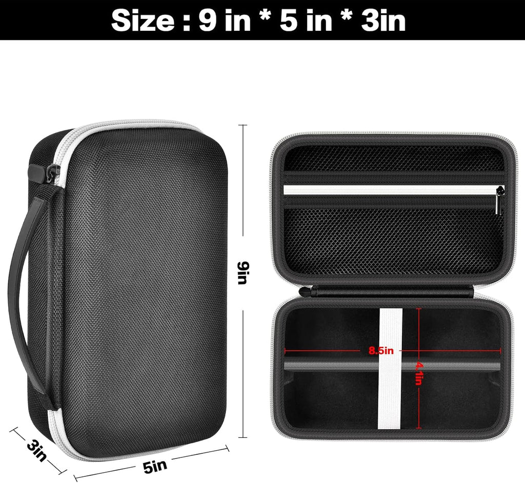 Case Compatible with Novah for Ufree for KIKIDO for GLAKER for FADEKING for GSKY for Romanda Professional Hair Clippers, Beard Trimmer Grooming Storage Holder for Hair Trimmers Set (Box Only)