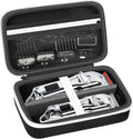 Case Compatible with Novah for Ufree for KIKIDO for GLAKER for FADEKING for GSKY for Romanda Professional Hair Clippers, Beard Trimmer Grooming Storage Holder for Hair Trimmers Set (Box Only)